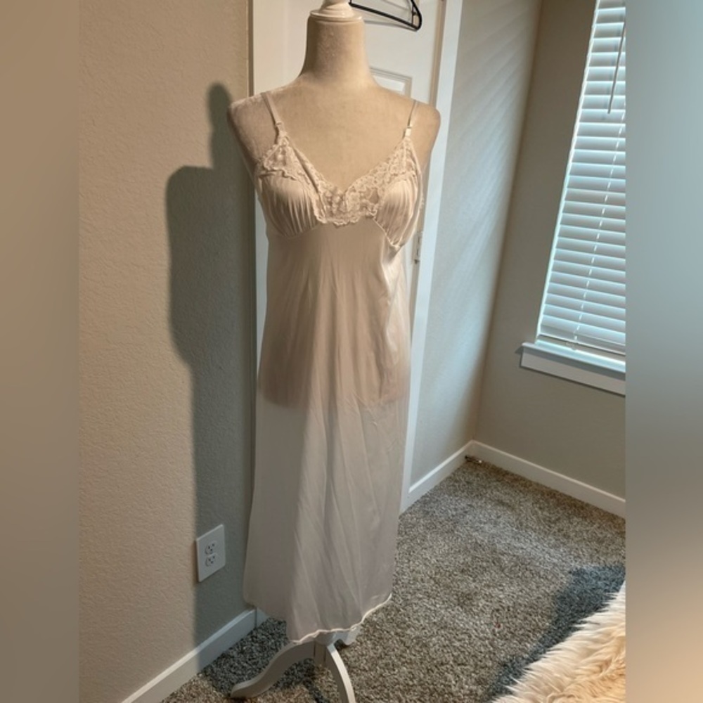Vasarette nylon slip dress
